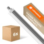 Mehrfachpackung 6x Ledvance LED Feuchtraumleuchte Feuchtigkeitsdicht Compact 55W 6700lm - 840 Kaltweiß | 150cm 