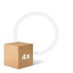 Mehrfachpackung 4x Ledvance LED Röhre T9 Value Rund (EM/Mains) 24W 2900lm - 840 Kaltweiß | Ersatz Für 40W