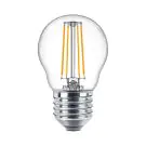 Philips Master Value LED Lustre E27 Kugel Fadenlampe Klar 3.4W 470lm - 927 Extra Warmweiß | Höchste Farbwiedergabe - Dimmbar - Ersatz für 40W
