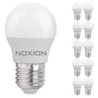 Mehrfachpackung 10x Noxion Lucent Classic LED E27 Kugel Fadenlampe Klar 4.5W 470lm - 827 Extra Warmweiß | Ersatz Für 40W